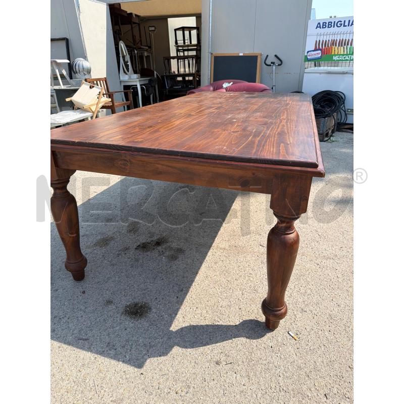 TAVOLO RETTANGOLARE LEGNO | Mercatino dell'Usato San giovanni teatino 3