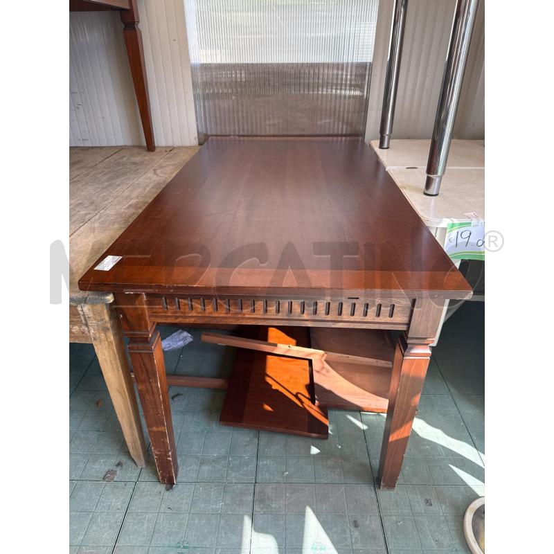 TAVOLO RETTANGOLARE LEGNO ALLUNGABILE | Mercatino dell'Usato San giovanni teatino 1