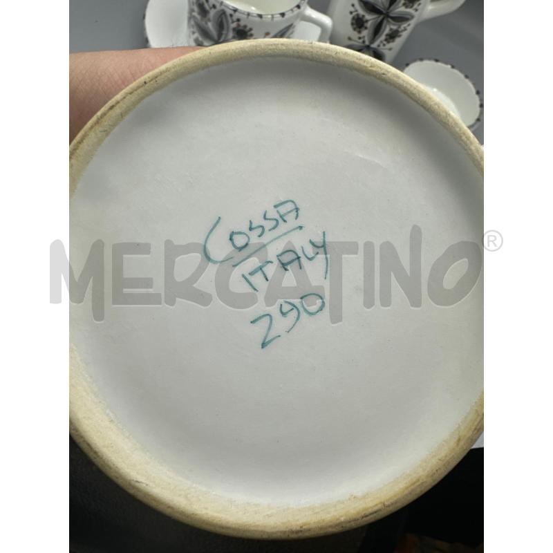 TAZZE PZ.2 SET DIODORO COSSA CERAMICA 6PZ | Mercatino dell'Usato San giovanni teatino 3