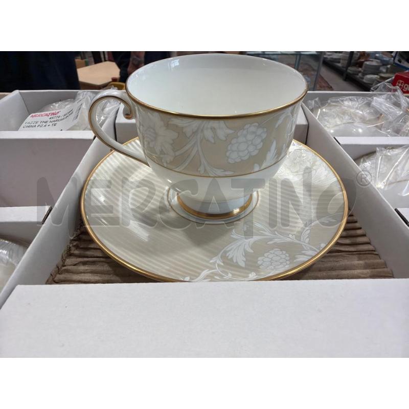 TAZZE THE NARUMI BONE CHINA PZ.6 + TEIERA | Mercatino dell'Usato San giovanni teatino 1