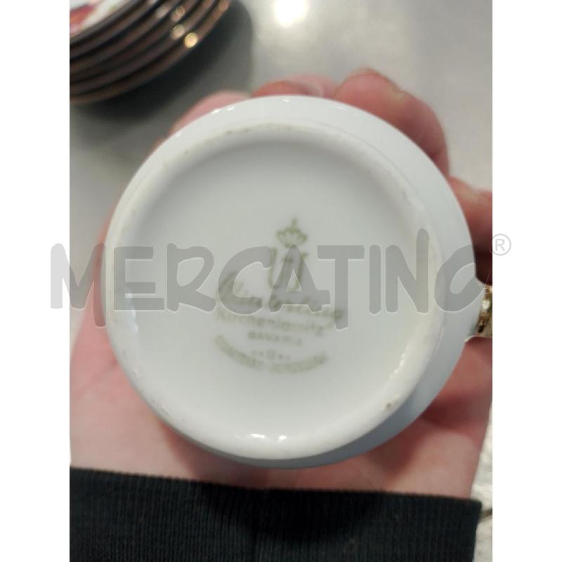 TAZZINE CAFFE BAVARIA MANICO DORATO | Mercatino dell'Usato San giovanni teatino 3
