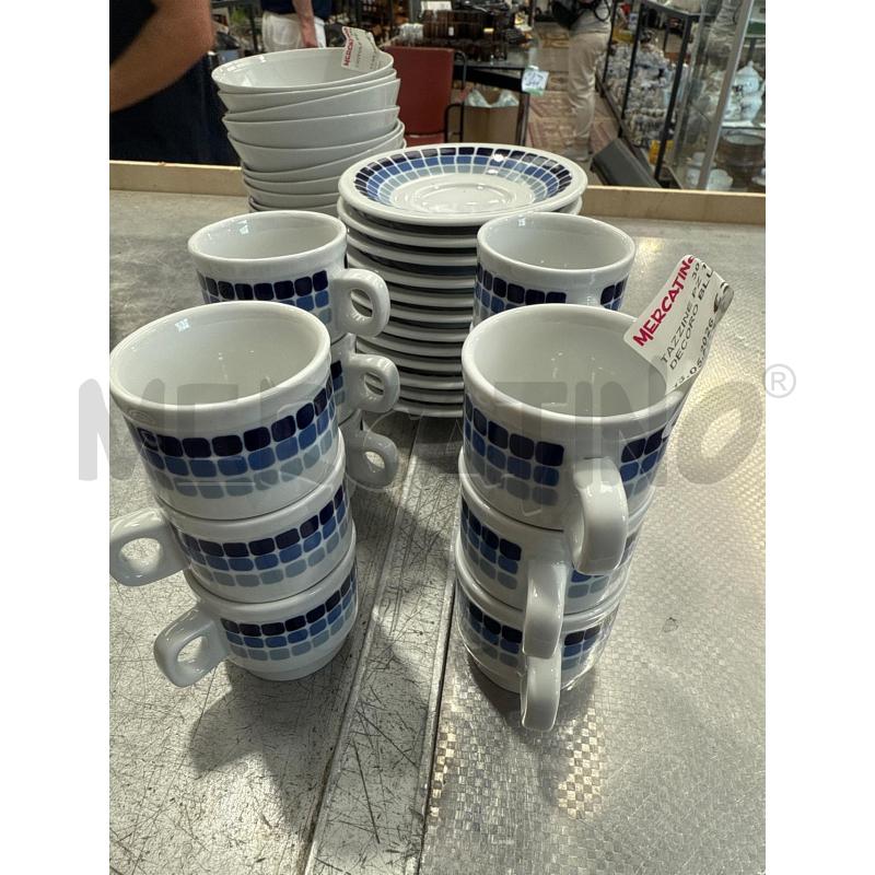 TAZZINE PZ 12  GINORI DECORO BLU | Mercatino dell'Usato San giovanni teatino 1