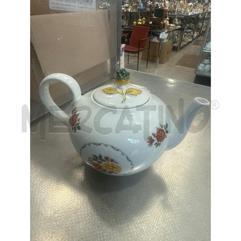 TEIERA BAVARIA FIORE GIALLO E ROSSO | Mercatino dell'Usato San giovanni teatino 1