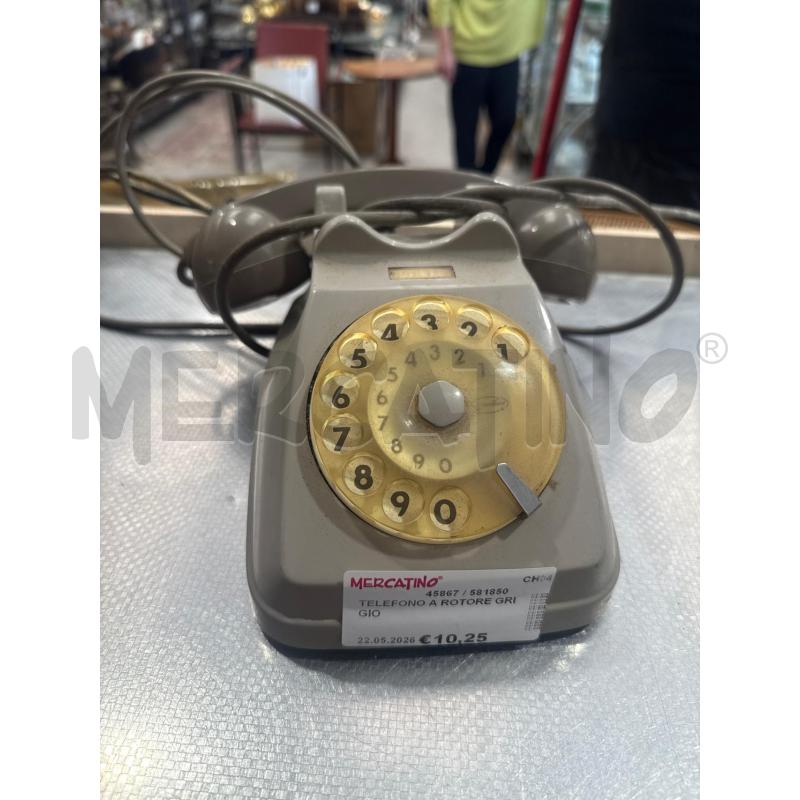 TELEFONO A ROTORE GRIGIO | Mercatino dell'Usato San giovanni teatino 1