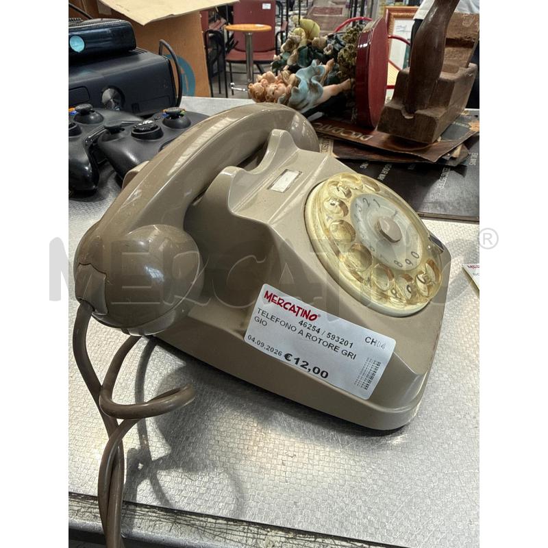 TELEFONO A ROTORE GRIGIO | Mercatino dell'Usato San giovanni teatino 1