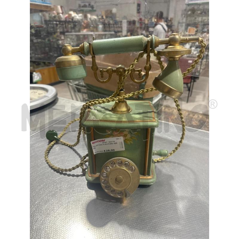 TELEFONO A ROTORE VERDE  | Mercatino dell'Usato San giovanni teatino 1