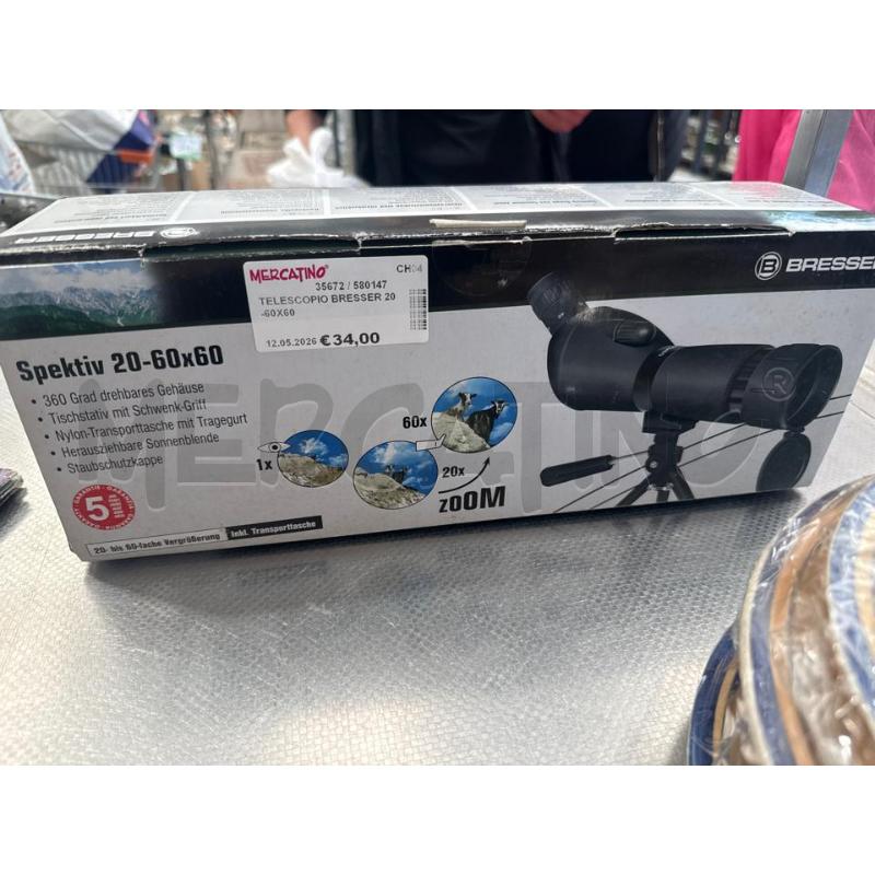 TELESCOPIO BRESSER 20-60X60 | Mercatino dell'Usato San giovanni teatino 1