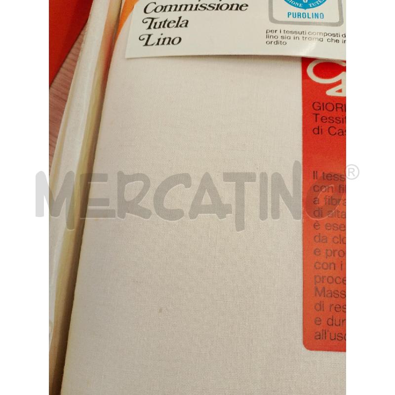 TESSUTO DA RIFINIRE GIORI MISTO LINO | Mercatino dell'Usato San giovanni teatino 2
