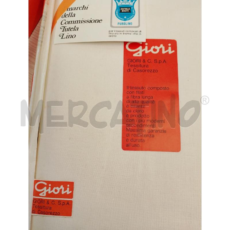 TESSUTO DA RIFINIRE GIORI MISTO LINO | Mercatino dell'Usato San giovanni teatino 3