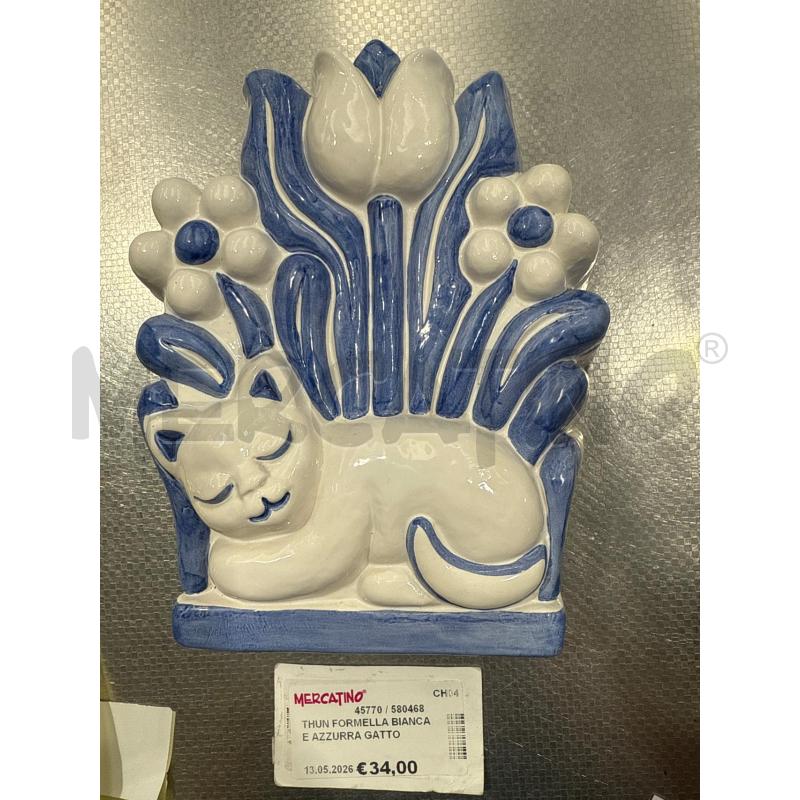 THUN FORMELLA BIANCA E AZZURRA GATTO | Mercatino dell'Usato San giovanni teatino 1