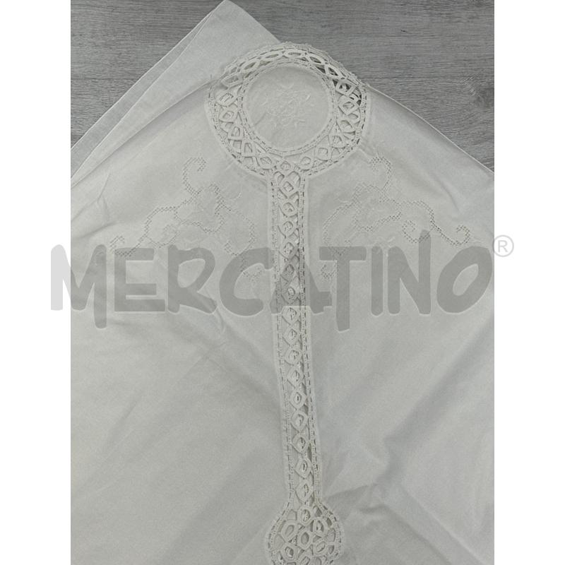 TOVAGLIA BIANCA RICAMATA NO TOVAGLIOLI 250X230 | Mercatino dell'Usato San giovanni teatino 3