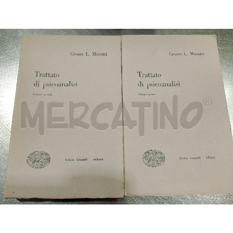 TRATTATO DI PSICOANALISI 2 VOLUMI | Mercatino dell'Usato San giovanni teatino 1