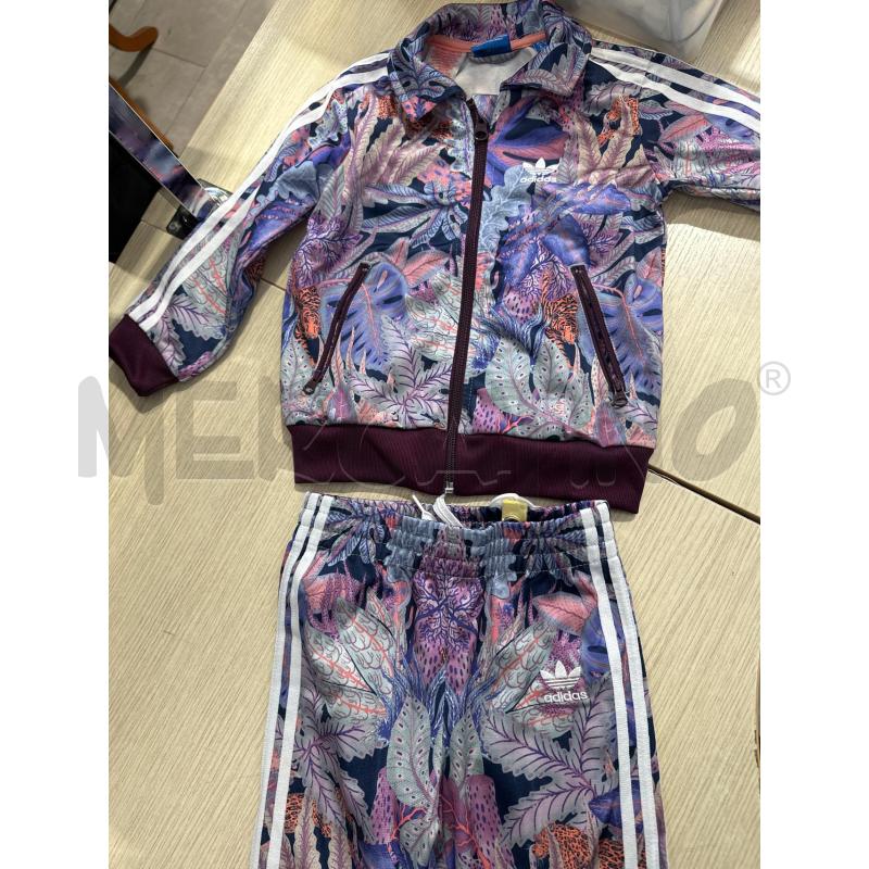 TUTA BAMBINA ADIDAS LILLA FUCSIA BLU FANTASIA  | Mercatino dell'Usato San giovanni teatino 1