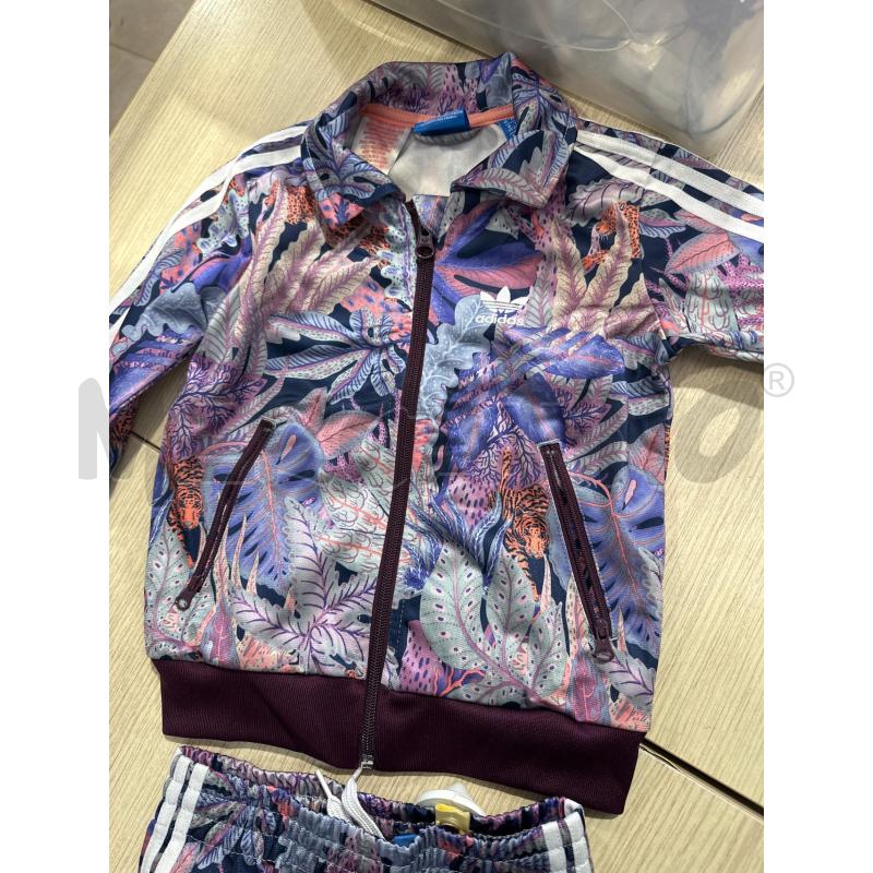 TUTA BAMBINA ADIDAS LILLA FUCSIA BLU FANTASIA  | Mercatino dell'Usato San giovanni teatino 3