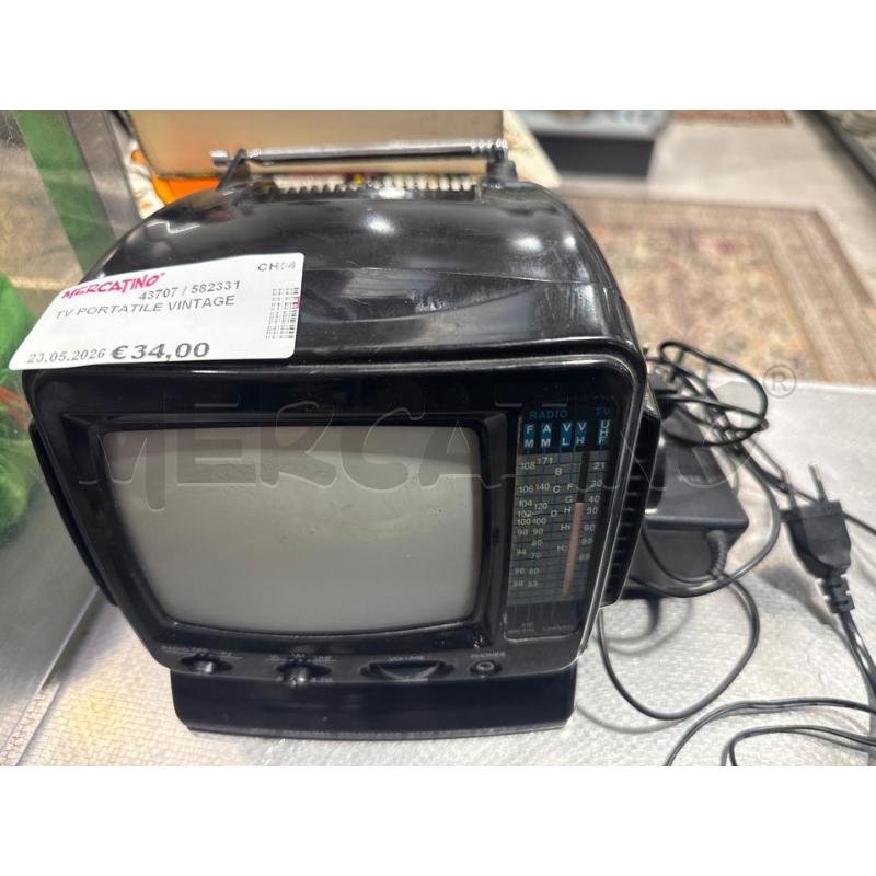 TV PORTATILE VINTAGE | Mercatino dell'Usato San giovanni teatino 1