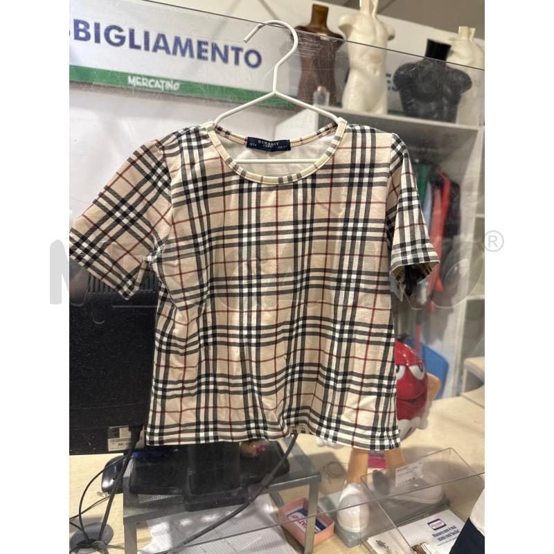 T SHIRT BAMBINO BURBERRY QUADRI | Mercatino dell'Usato San giovanni teatino 1