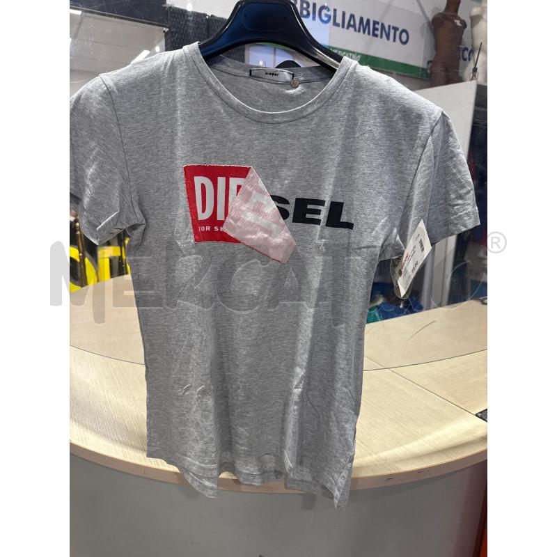 T SHIRT DONNA DIESEL GRIGIA  | Mercatino dell'Usato San giovanni teatino 1