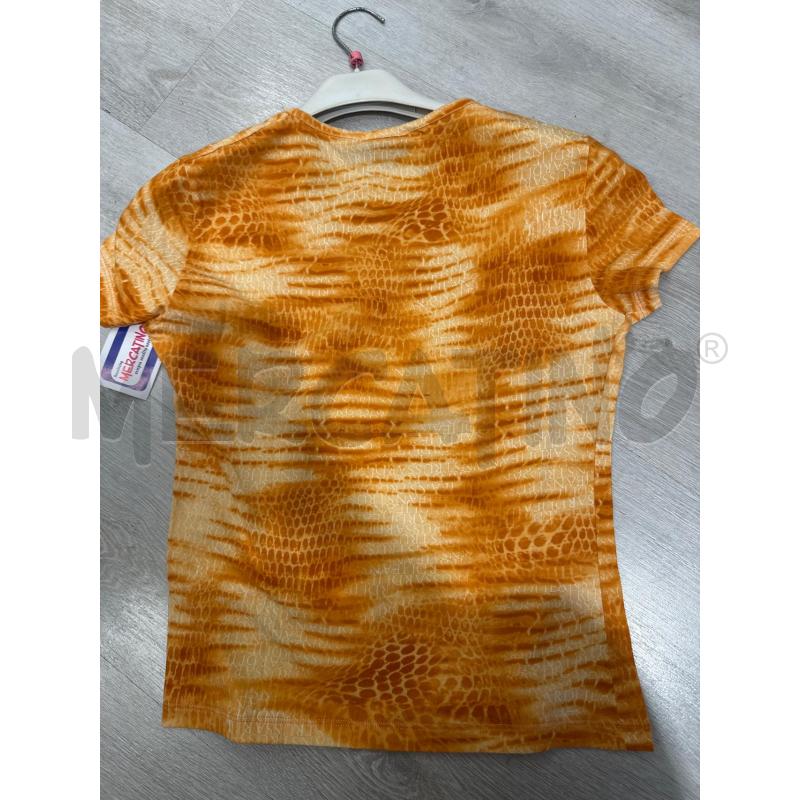 T SHIRT DONNA TRUSSARDI ARANCIONE | Mercatino dell'Usato San giovanni teatino 3