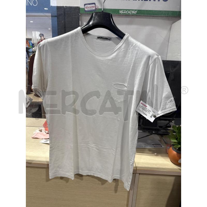 T SHIRT UOMO DANIELE ALESSANDRINI BIANCA | Mercatino dell'Usato San giovanni teatino 1