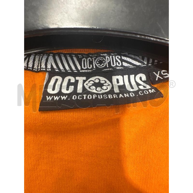 T SHIRT UOMO OCTOPUS ARANCIONE FANTASIA BANDANA | Mercatino dell'Usato San giovanni teatino 2