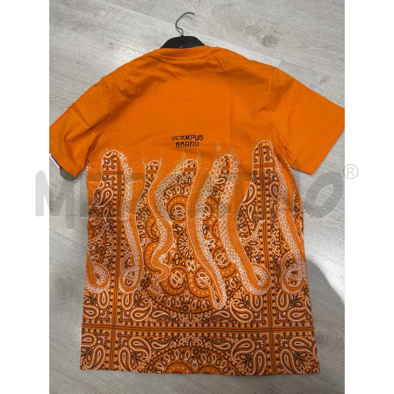 T SHIRT UOMO OCTOPUS ARANCIONE FANTASIA BANDANA | Mercatino dell'Usato San giovanni teatino 3