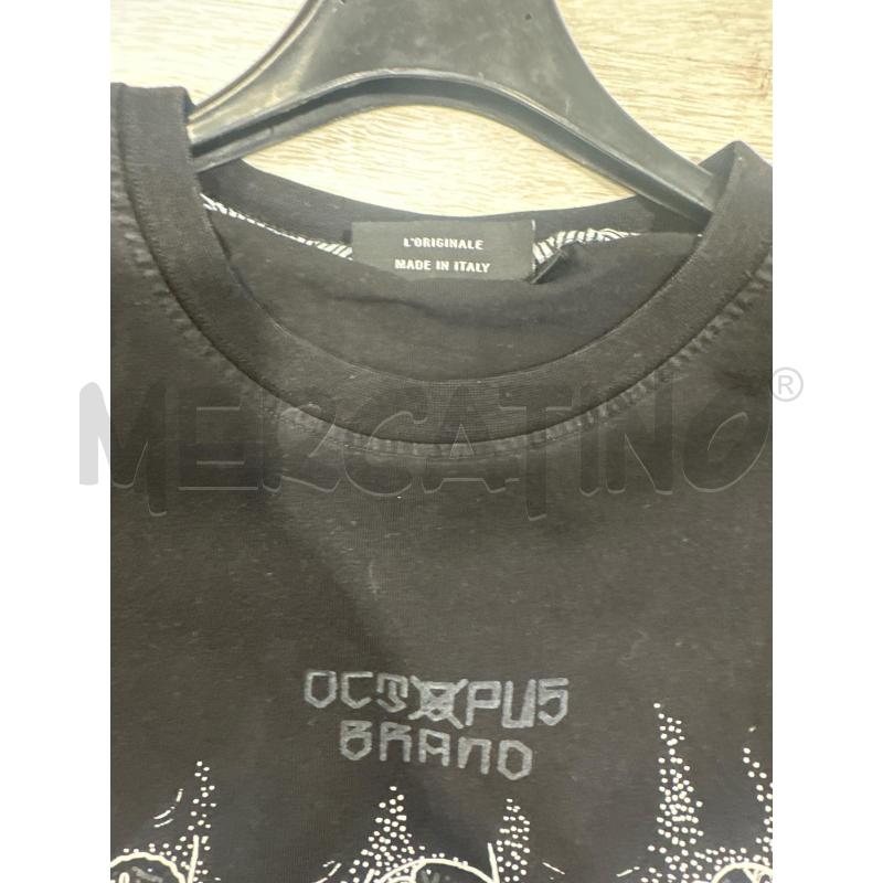T SHIRT UOMO OCTOPUS NERA FANTASIA BANDANA | Mercatino dell'Usato San giovanni teatino 2