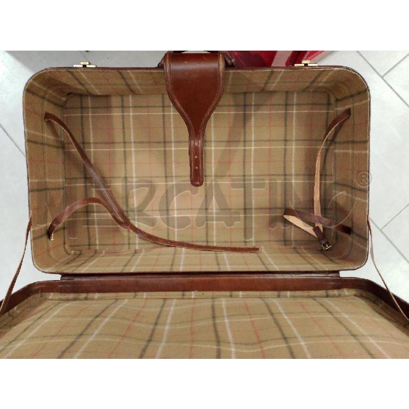 VALIGIA PELLE MARRONE 74X45X21 | Mercatino dell'Usato San giovanni teatino 3