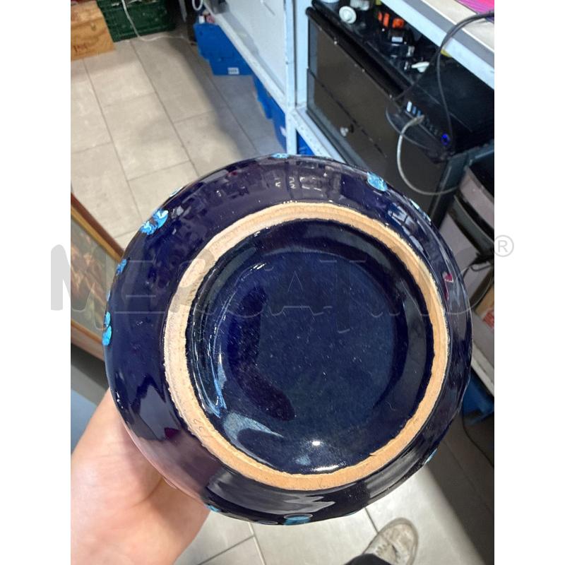 VASO ANNI 70 ARANCIO E BLU | Mercatino dell'Usato San giovanni teatino 3