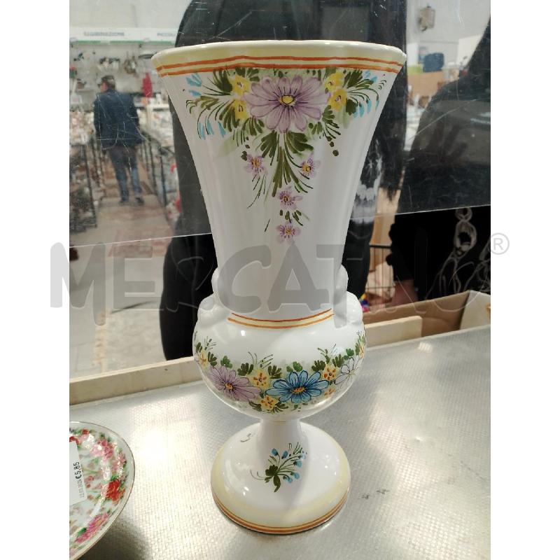 VASO CASTELLI FIORI BORDO GIALLO | Mercatino dell'Usato San giovanni teatino 1