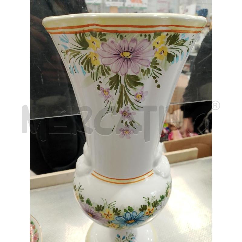VASO CASTELLI FIORI BORDO GIALLO | Mercatino dell'Usato San giovanni teatino 2