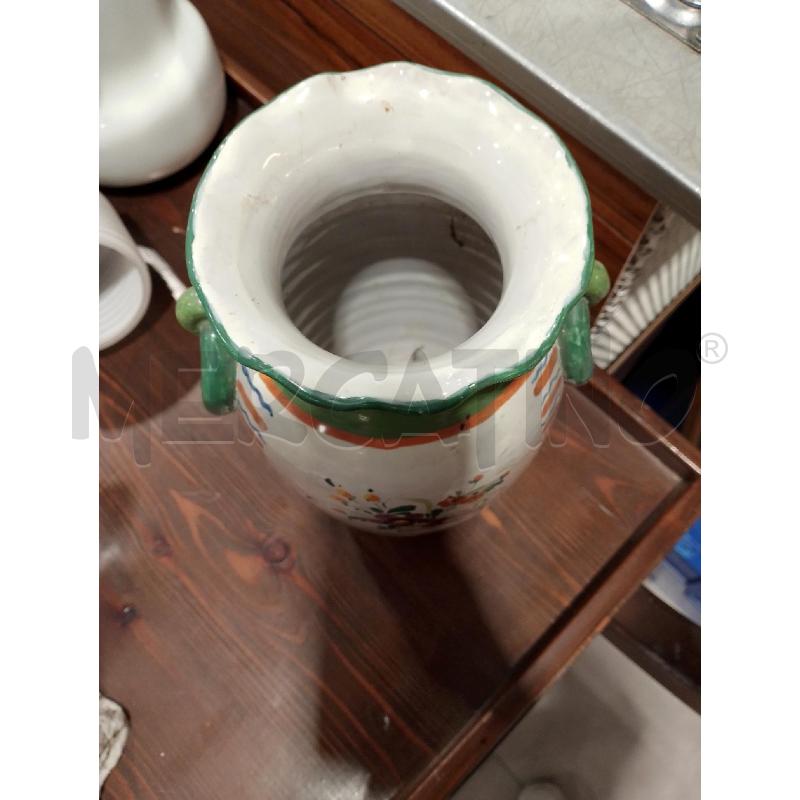 VASO CERAMICA VERDE ARANCIO | Mercatino dell'Usato San giovanni teatino 3