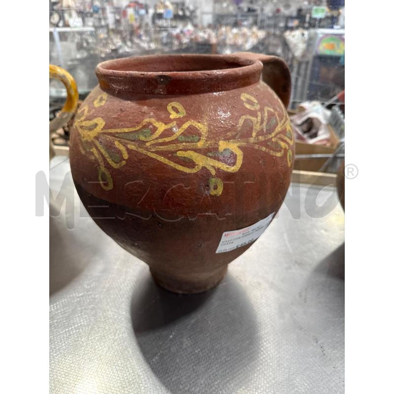VASO CON MANICO TERRACOTTA | Mercatino dell'Usato San giovanni teatino 1