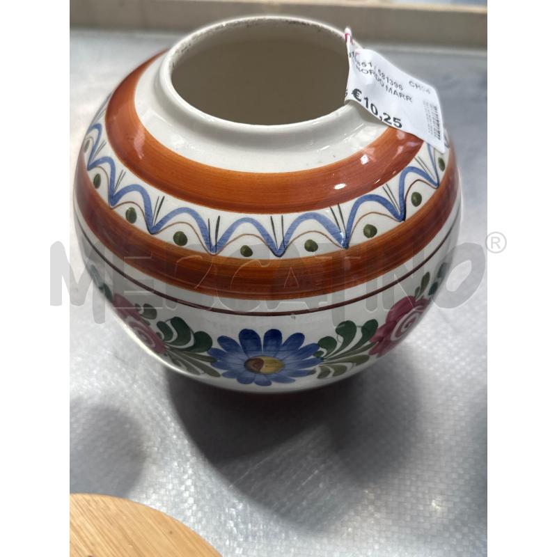 VASO FIORI BORDO MARRO | Mercatino dell'Usato San giovanni teatino 1