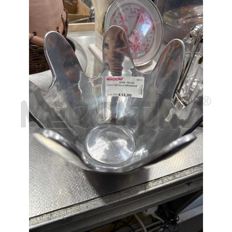 VASO METALLO BRANDANI | Mercatino dell'Usato San giovanni teatino 1