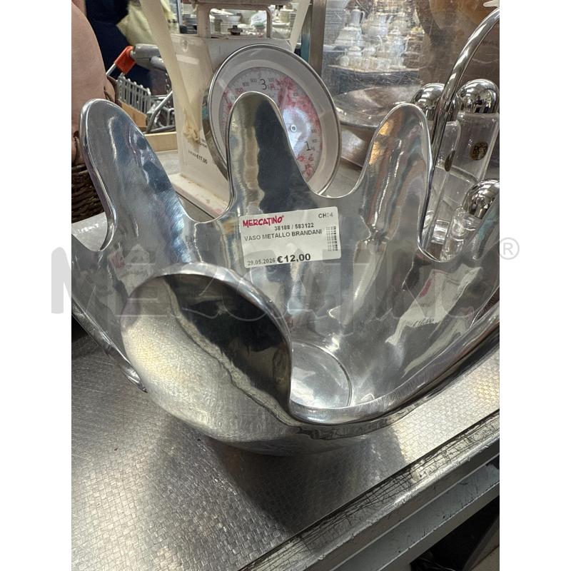 VASO METALLO BRANDANI | Mercatino dell'Usato San giovanni teatino 2