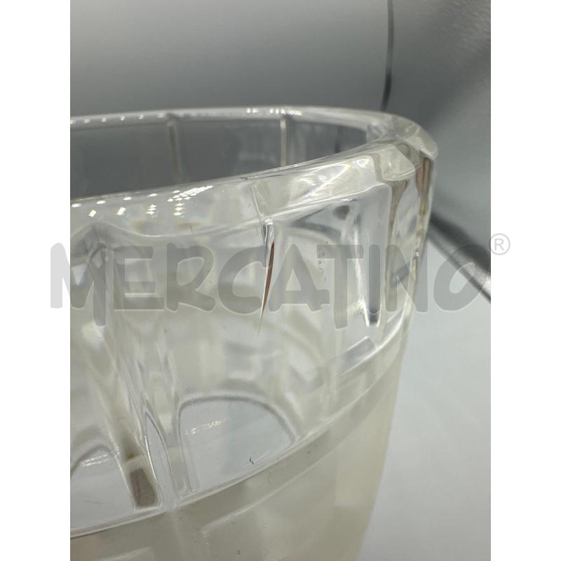 VASO MONOFIORE VETRO MOLATO | Mercatino dell'Usato San giovanni teatino 2