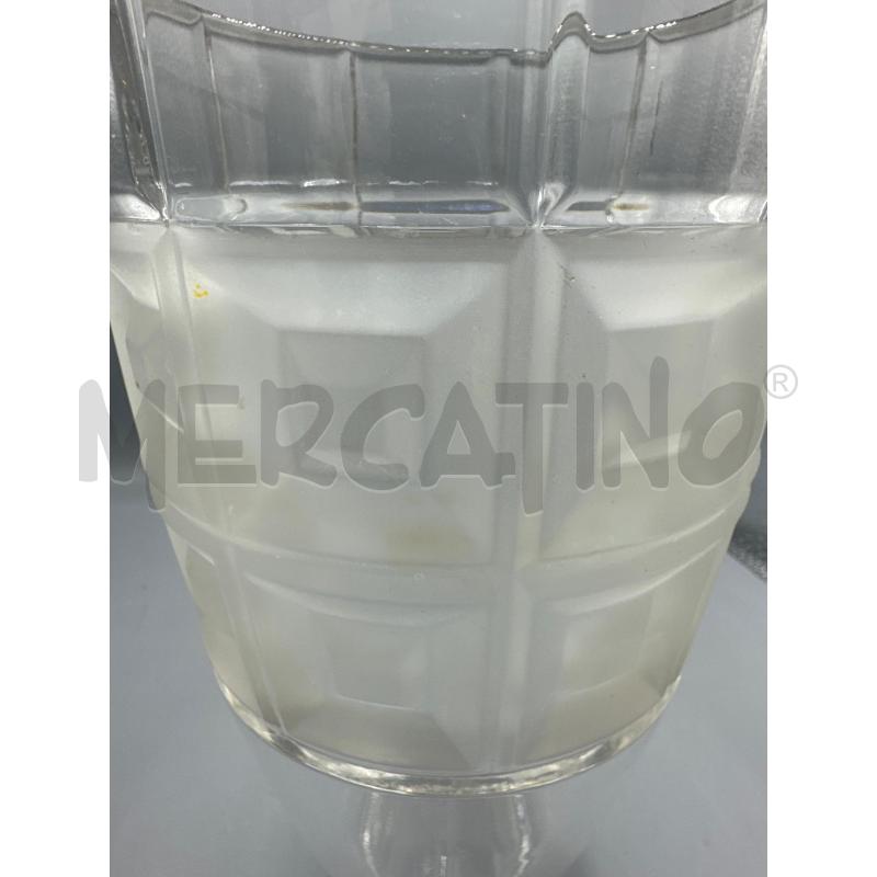 VASO MONOFIORE VETRO MOLATO | Mercatino dell'Usato San giovanni teatino 3