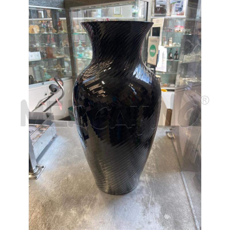VASO MURANO NERO | Mercatino dell'Usato San giovanni teatino 1
