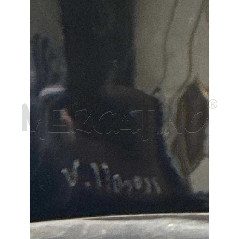 VASO NERO VETRO V.NASON | Mercatino dell'Usato San giovanni teatino 3