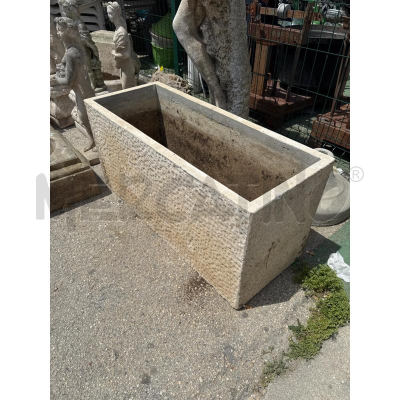 VASO RETTANGOLARE BIANCO DA ESTERNO | Mercatino dell'Usato San giovanni teatino 2