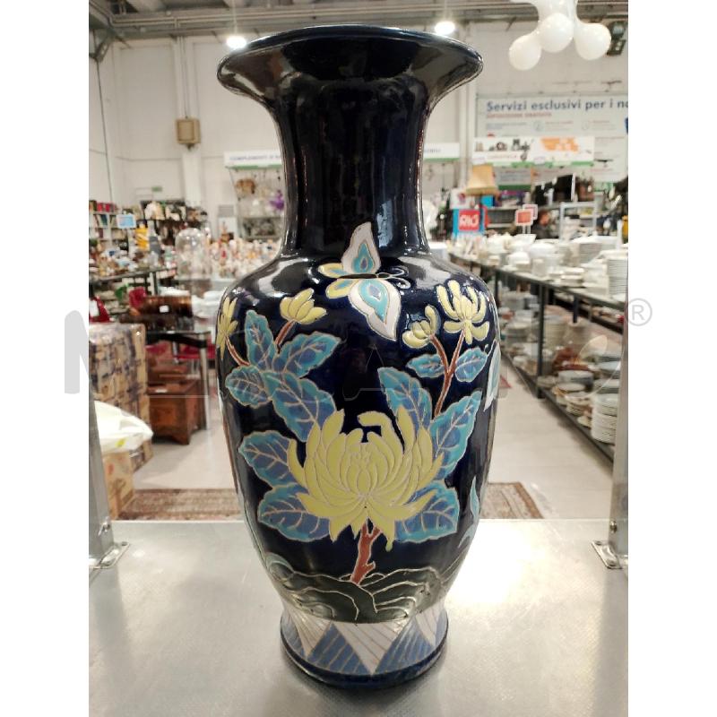 VASO SMALTATO BLU | Mercatino dell'Usato San giovanni teatino 1