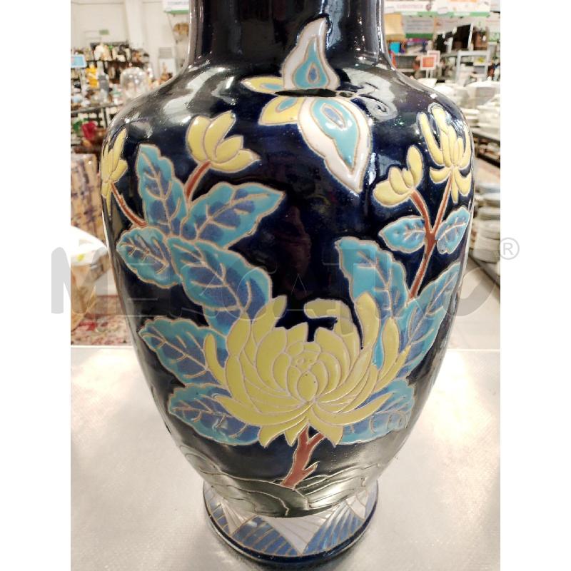 VASO SMALTATO BLU | Mercatino dell'Usato San giovanni teatino 3