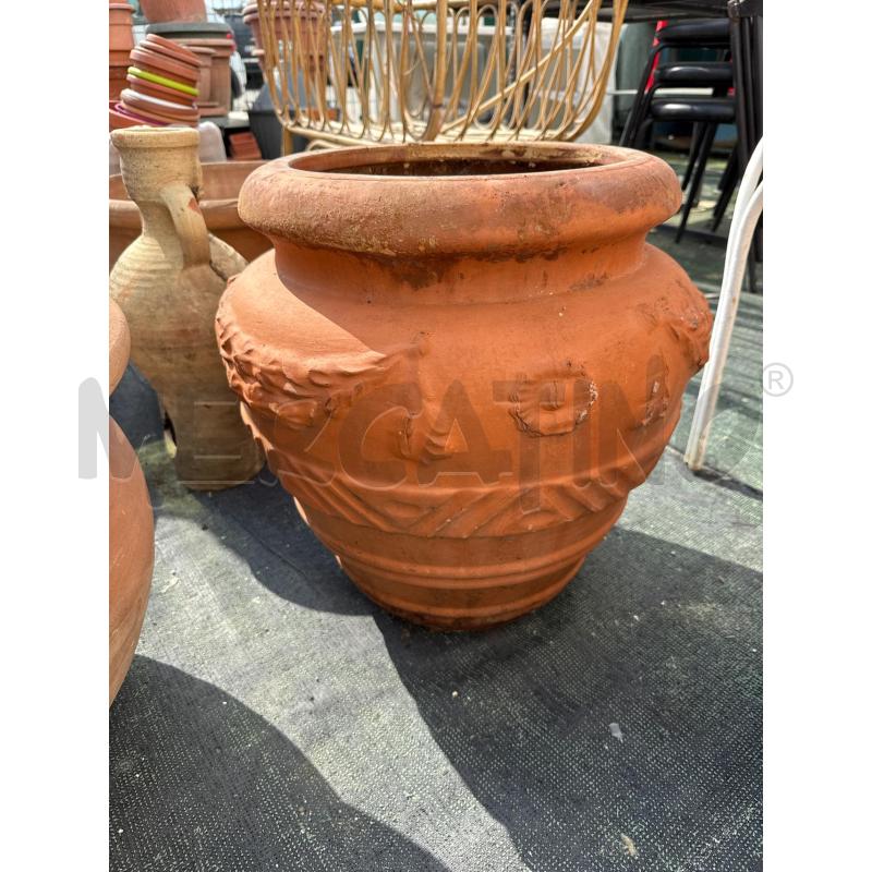 VASO TERRACOTTA DECORATO | Mercatino dell'Usato San giovanni teatino 1