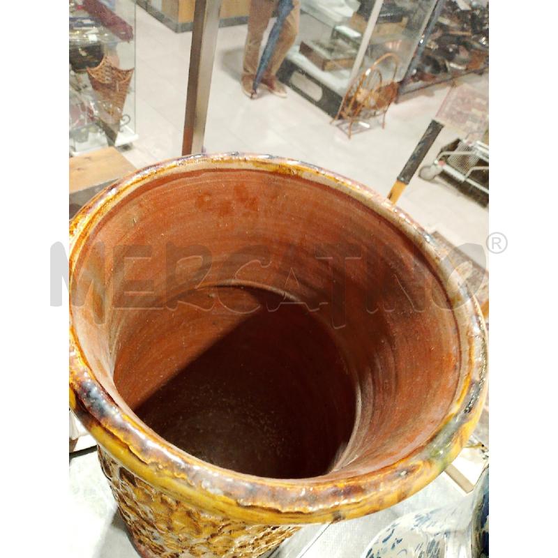 VASO TERRACOTTA GIALLO H51CM | Mercatino dell'Usato San giovanni teatino 2