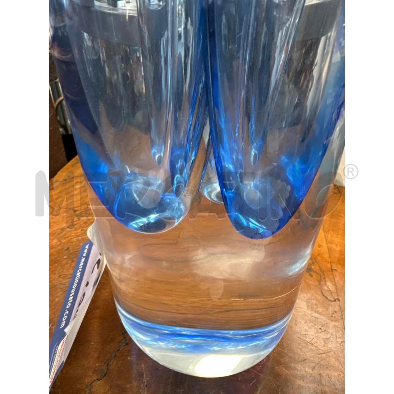 VASO VETRO BLU LA MURRINA | Mercatino dell'Usato San giovanni teatino 5