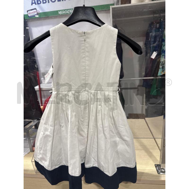 VESTITO BAMBINA GF FERRE BIANCO BLU | Mercatino dell'Usato San giovanni teatino 2