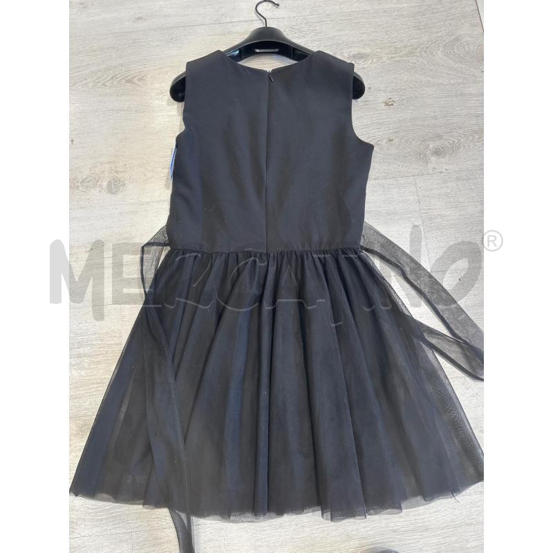 VESTITO BAMBINA KOKKA NERO TULLE TG 16A | Mercatino dell'Usato San giovanni teatino 3