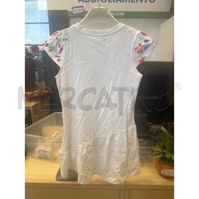 VESTITO BAMBINA PINKO BIANCO FIORELLINI | Mercatino dell'Usato San giovanni teatino 2