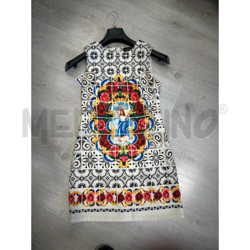 VESTITO DONNA ALBANESE BIANCO FANTASIA | Mercatino dell'Usato San giovanni teatino 1