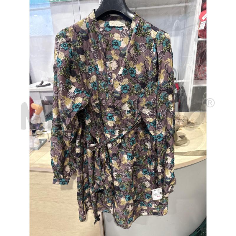 VESTITO DONNA ALYSI FANTASIA MARRONCINBO FIORI | Mercatino dell'Usato San giovanni teatino 1